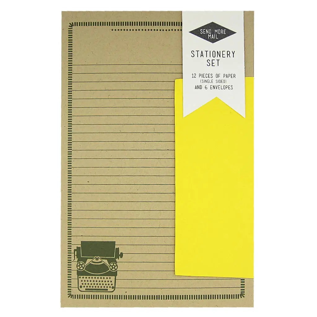 Regional Assembly - Typewriter Stationary Set