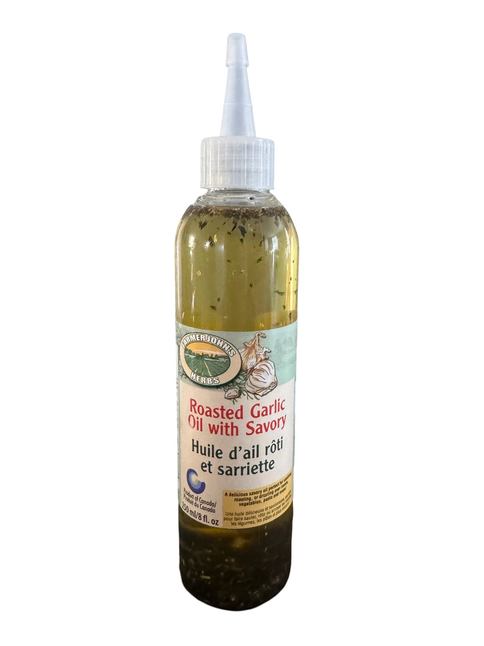Roasted Garlic Oil with Savory