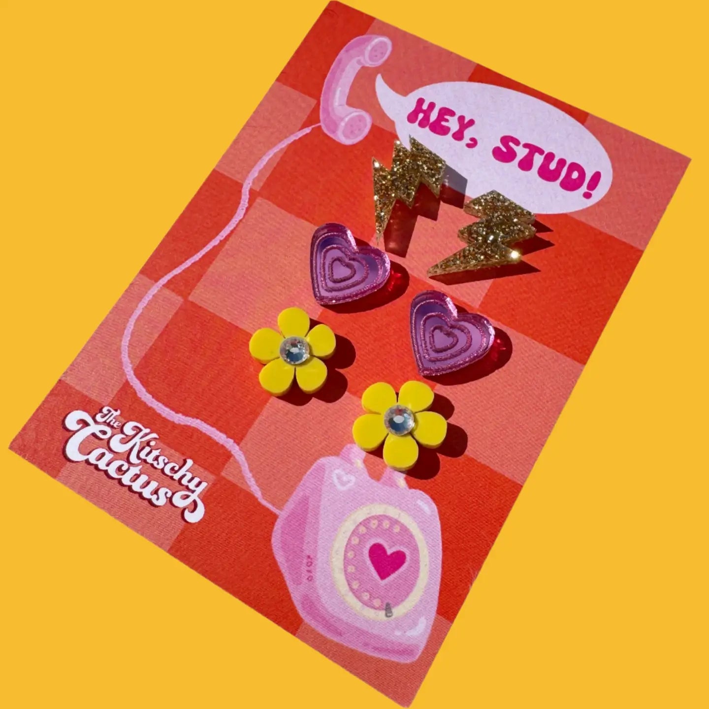 The Kitschy Cactus - Earrings