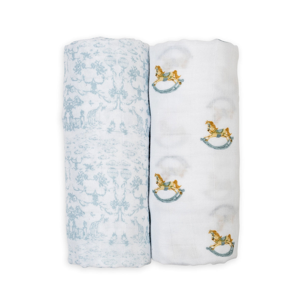 Lulujo - 2 Pack Cotton Swaddles