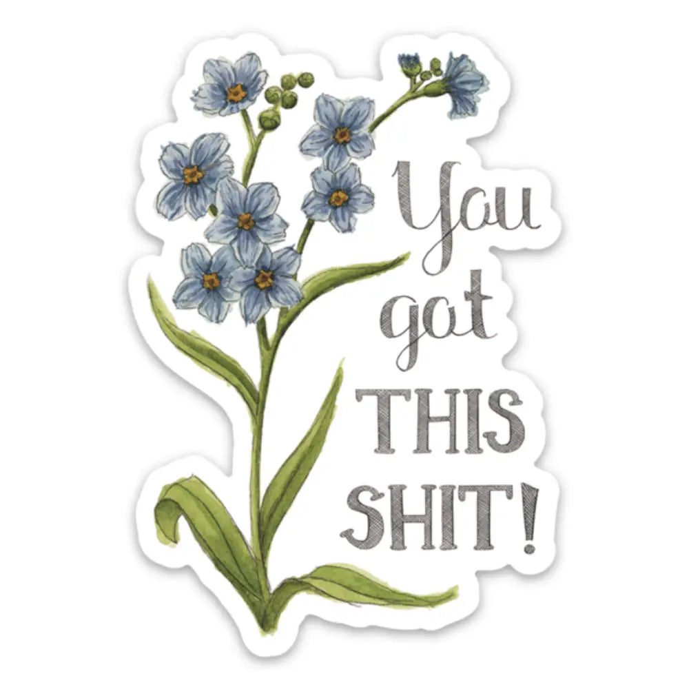 Naughty Florals - Stickers