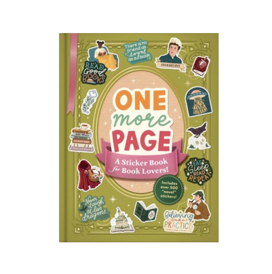 One More Page: A Sticker Book for Book Lovers