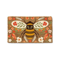 Floral Bee Doormat