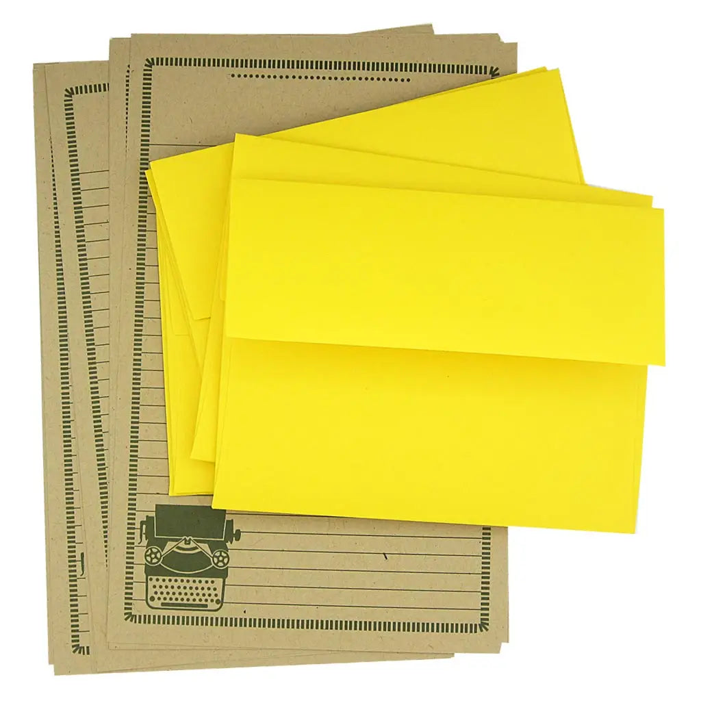 Regional Assembly - Typewriter Stationary Set