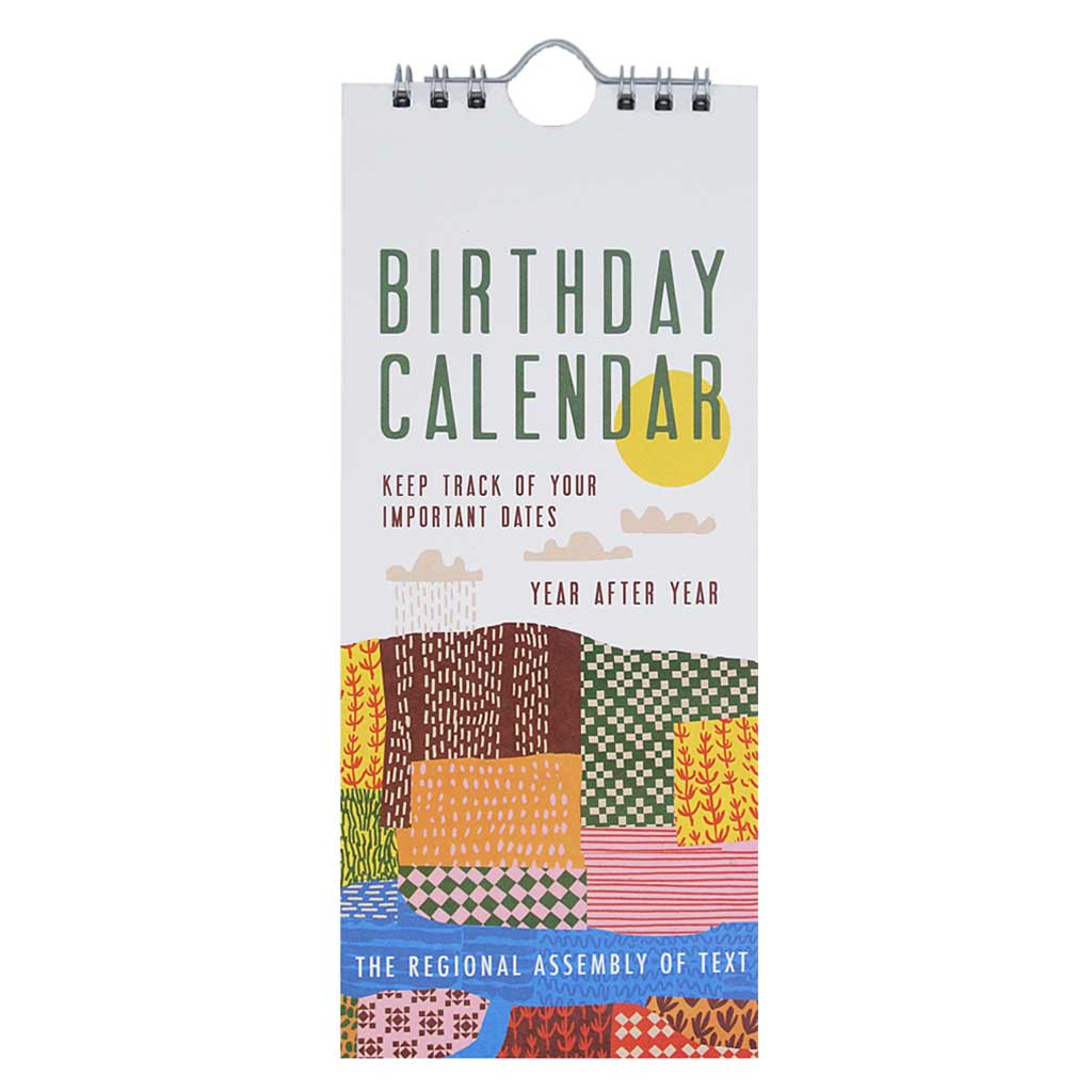 Regional Assembly - Birthday Calendar