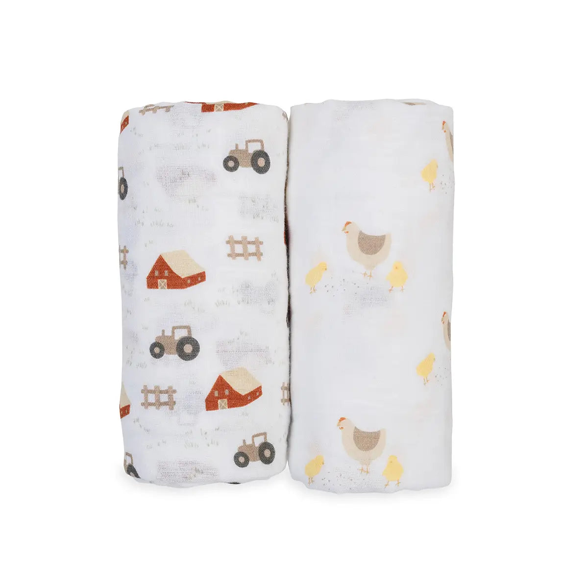 Lulujo - 2 Pack Cotton Swaddles
