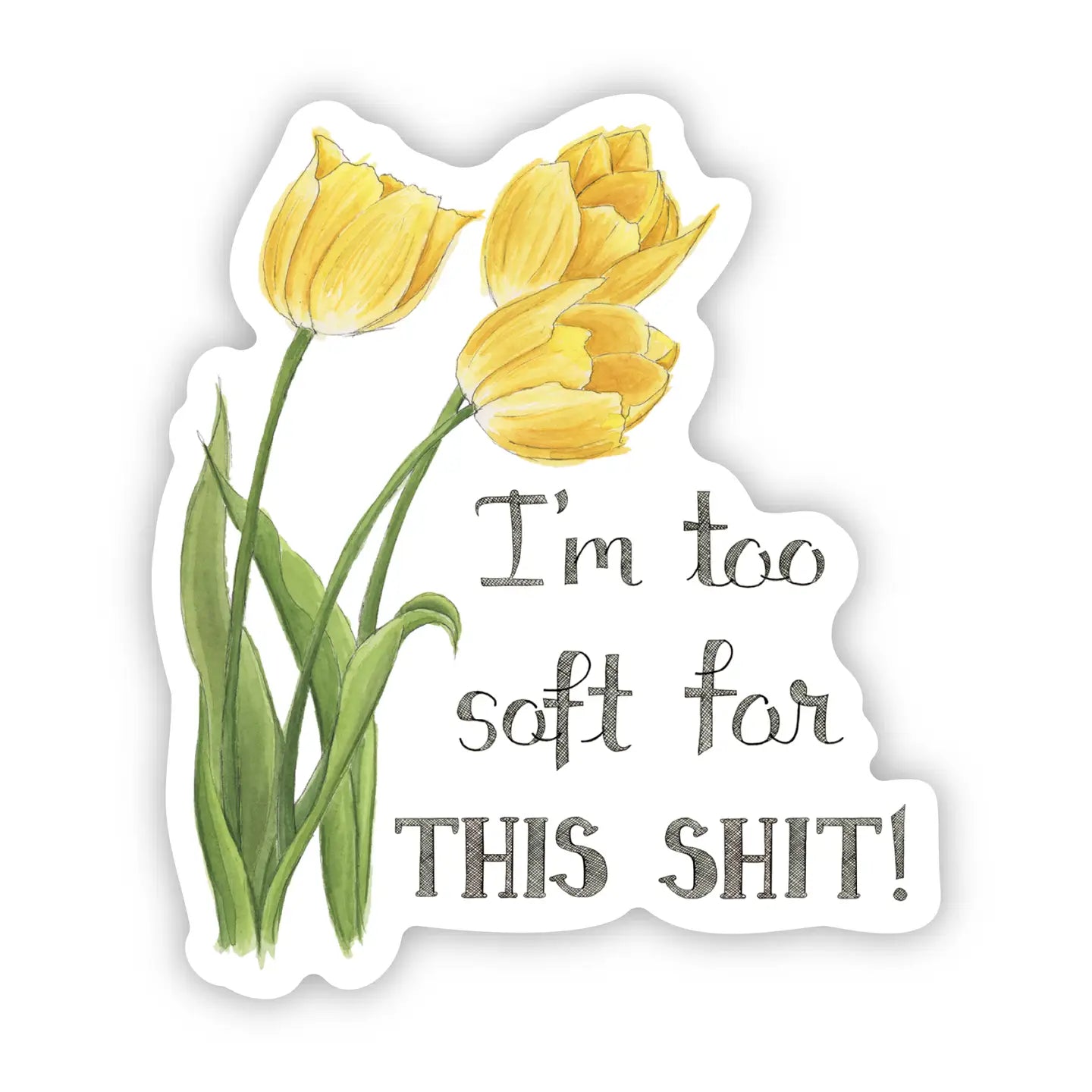 Naughty Florals - Stickers