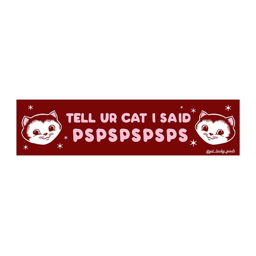 Lucky Goods Paper - Bumper Sticker