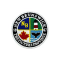 New Brunswick Iron-On Embroidery Patch