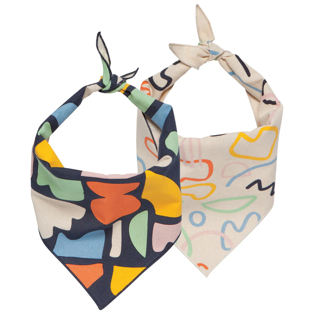 Set of 2 Dog Bandana