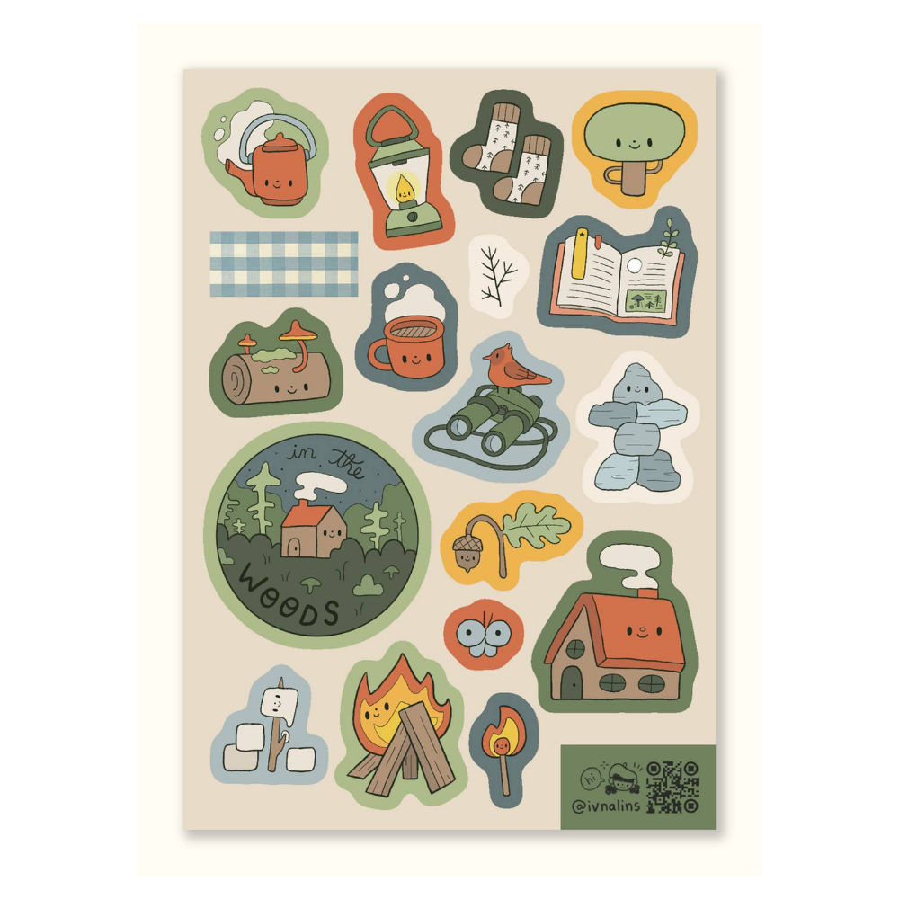 Ivna Lins - Stickers Sheet