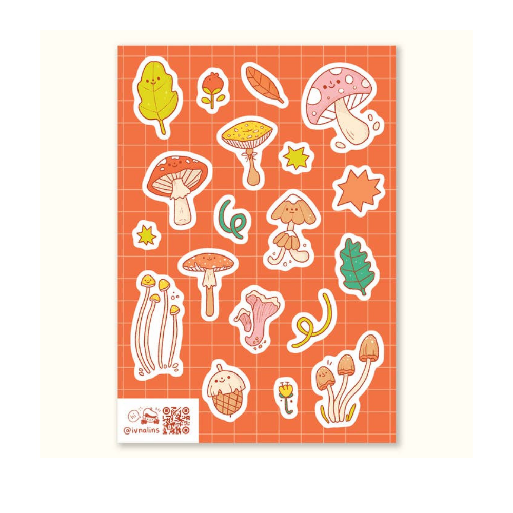 Ivna Lins - Stickers Sheet