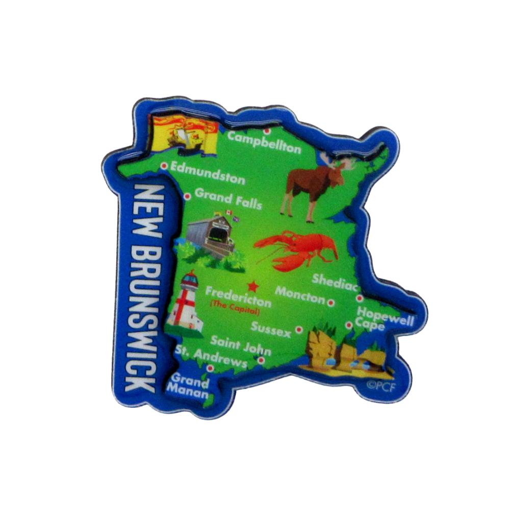 Post Card Factory - New Brunswick Magnets