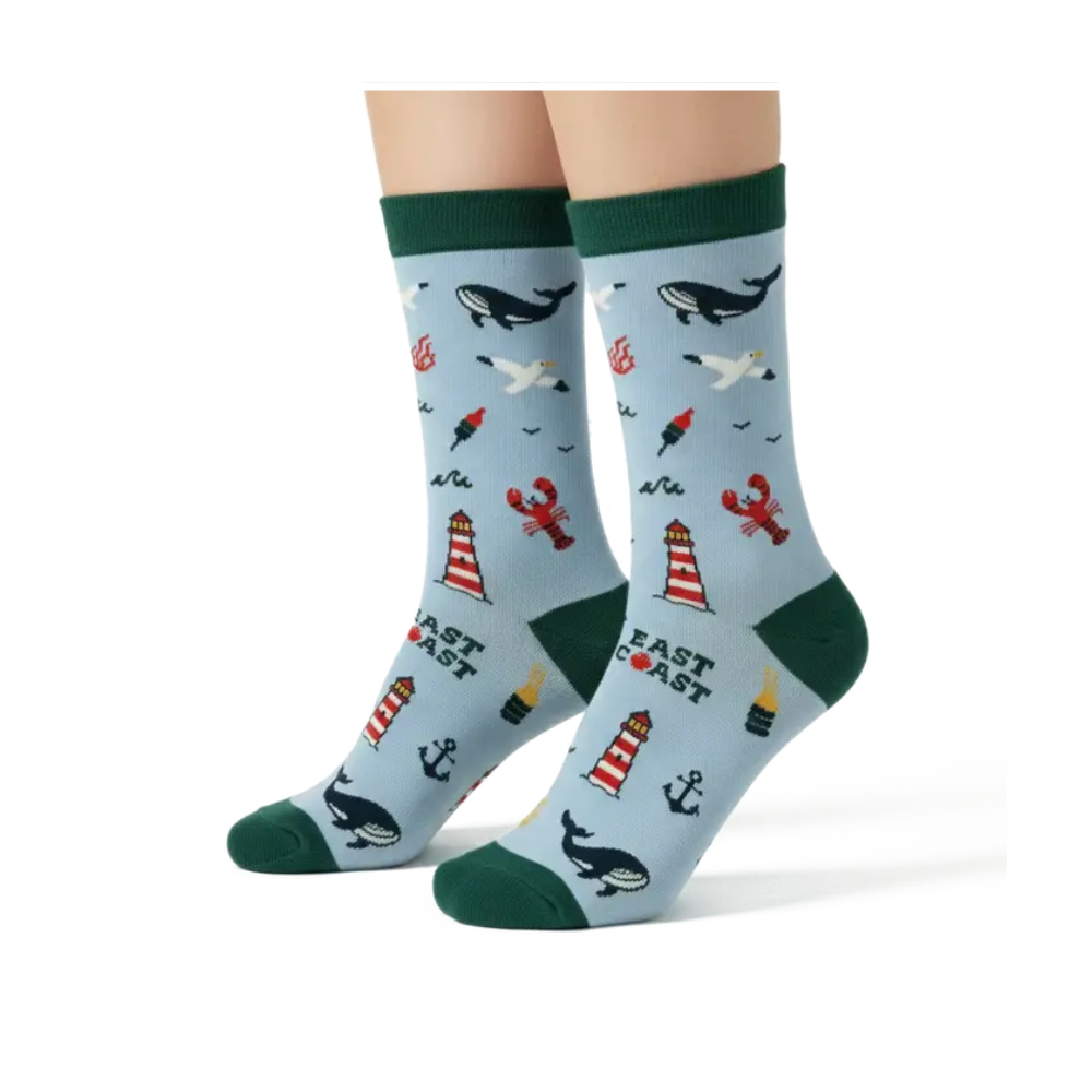 New Brunswick Crew Socks