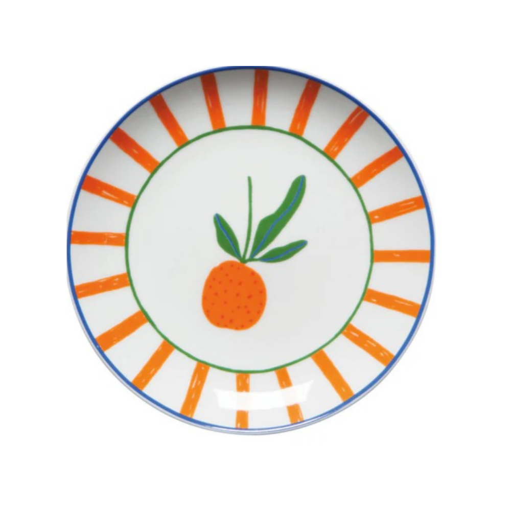 Citrus Burst Appetizer Plates