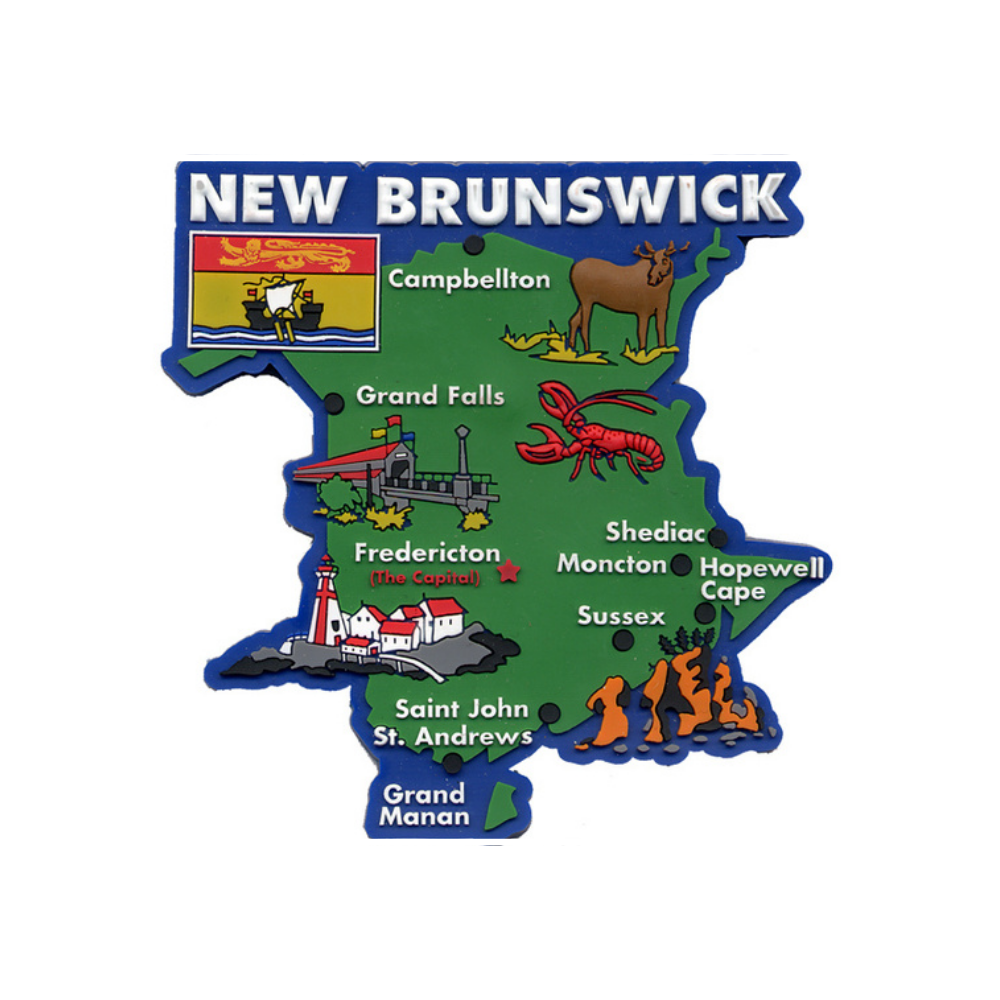 Post Card Factory - New Brunswick Magnets
