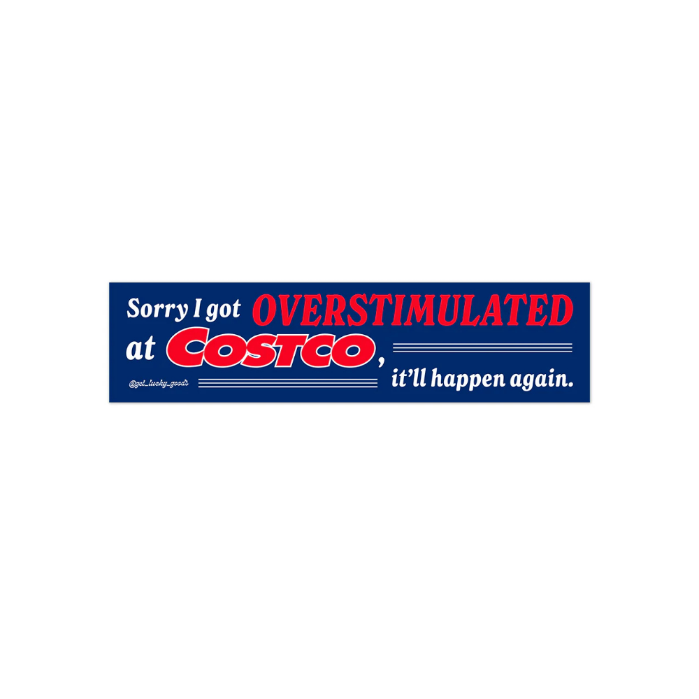 Lucky Goods Paper - Bumper Sticker