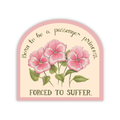 Naughty Florals - Bumper Stickers