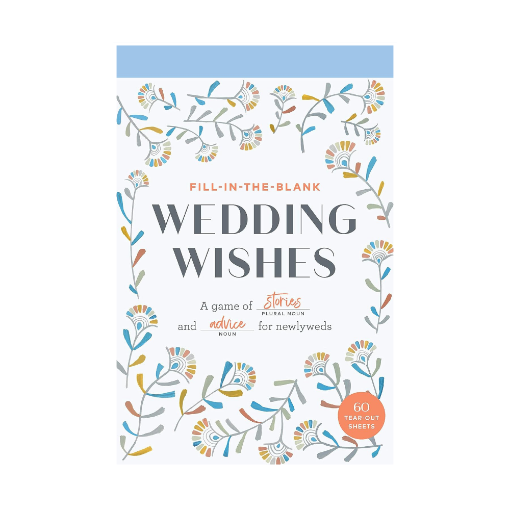 Fill in the Blank Wedding Wishes