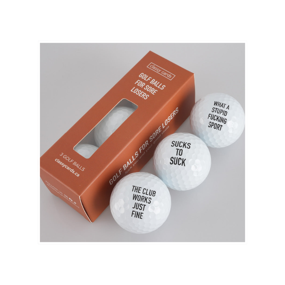 Classy Cards - Golf Balls